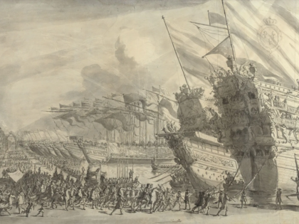 Nouvelle Acquisition : Deux rares dessins représentant l'arsenal de Toulon sous l’Ancien Régime