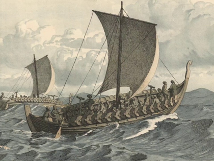 Prenons le large ! Petite histoire de la navigation : l'expansion viking à partir du Ve siècle