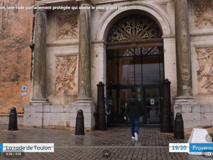 France 3 – La rade de Toulon racontée par les équipes du musée national de la Marine