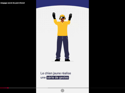 Les « chiens jaunes » : le langage secret du pont d'envol