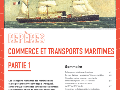 Dossier Pédagogique - repères - commerce et transports - 2025 