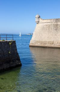 Vue sur une échauguette 