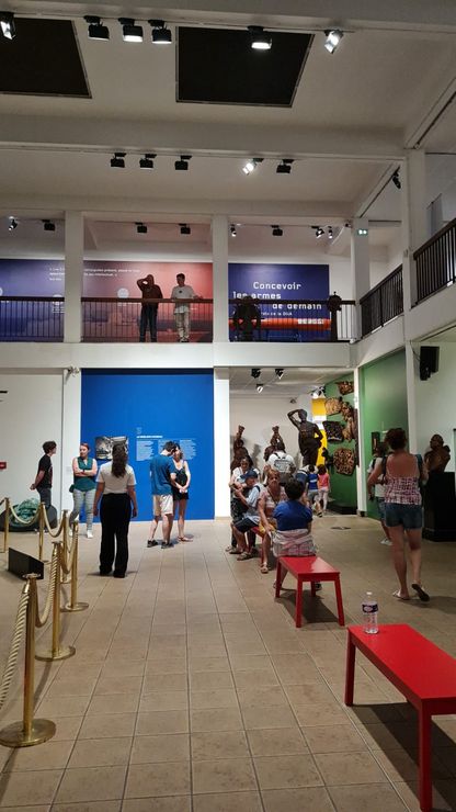 Vue du public dans la grande salle de la Sultane