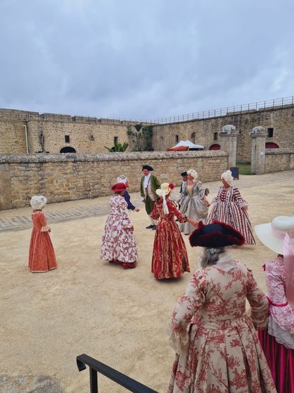 Spectacle de danse baroque en costume