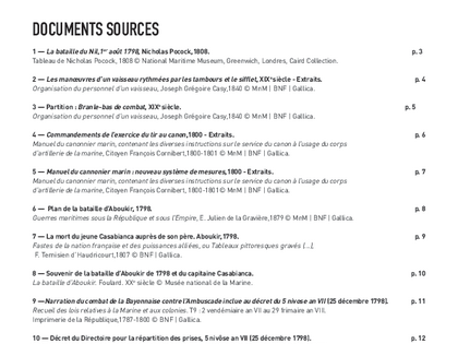 Dossier Pédagogique - a revoir 2023 Dossier Pédagogique - documents - guerre sur mer - 2023