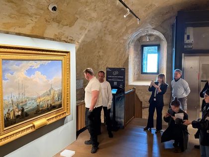 France Bleu ICI : une œuvre exceptionnelle de 1796 accrochée au musée à Brest