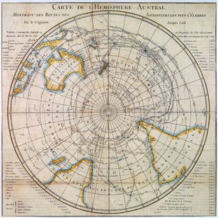 Carte céleste ancienne représentant les constellations et les étoiles de l’hémisphère nord, avec tracés astronomiques et annotations manuscrites.