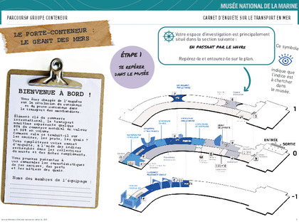 Dossier Pédagogique - carnets d'enquêtes - transport porte-conteneur - commerce et transports - 2025 Dossier Pédagogique - carnets d'enquêtes - transport porte-conteneur - commerce et transports - 2025
