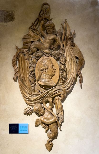 Vue du bas-relief