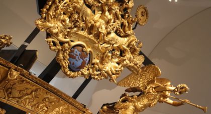 Décor de poupe de la galère Réale