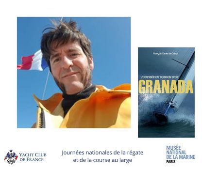 portrait et couverture du livre