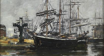 Le Havre, voiliers à quai