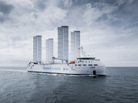 Vue du bateau sur la mer 