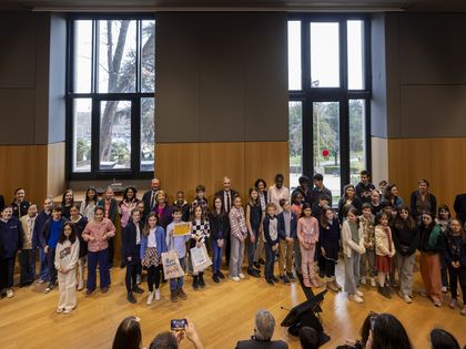 Remise des prix « Patrimoines en poésie » au musée national de la Marine à Paris