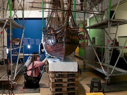 France 3 région - Ces experts redonnent vie à une maquette navale du XVIIIe siècle, un trésor maritime